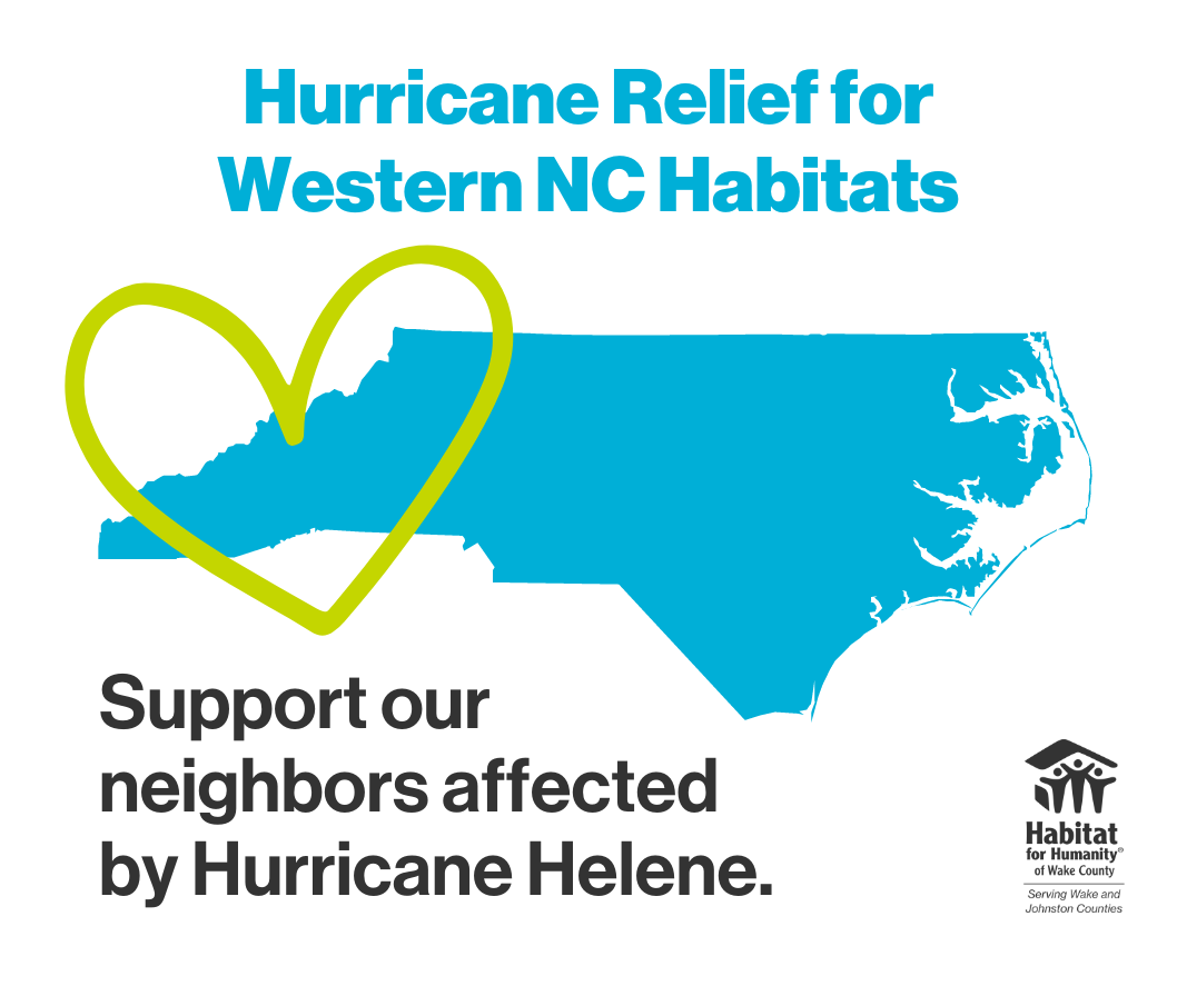 Hurricane Helene Relief Support | Habitat For Humanity Wake County